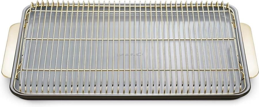 Keramische bakplaat Bakvorm Veilig bakken Niet-toxische antiaanbaklaag 18 x 13 inch Zwart
