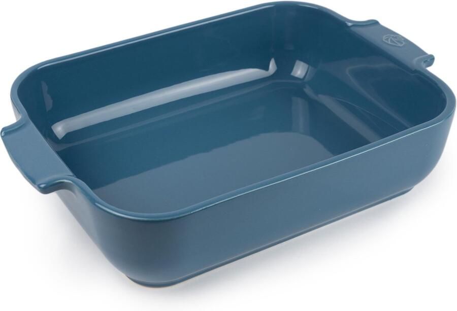 Keramische Bakschotel Rechthoekig 32 x 21.5 cm Lichtblauw