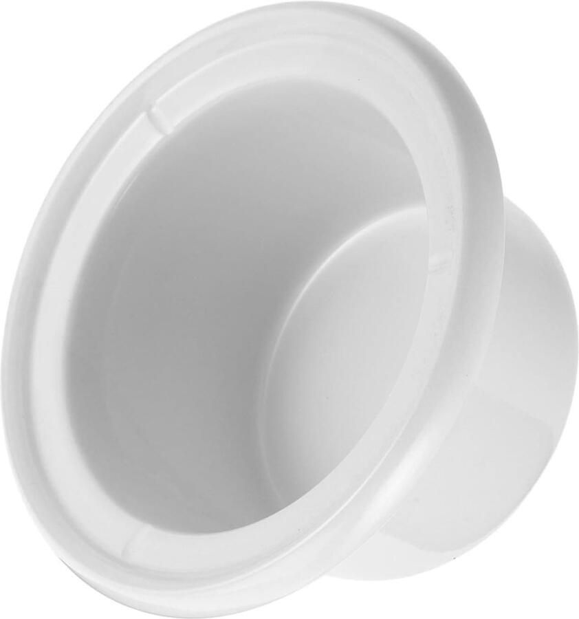Keramische Binnenpan Slowcooker Inzet Gelijkmatig Koken Efficiënte Warmteoverdracht 18.5 x 10 cm Wit