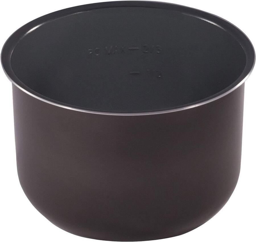 Keramische Binnenpan voor 3 Liter Multi Cooker Zwart