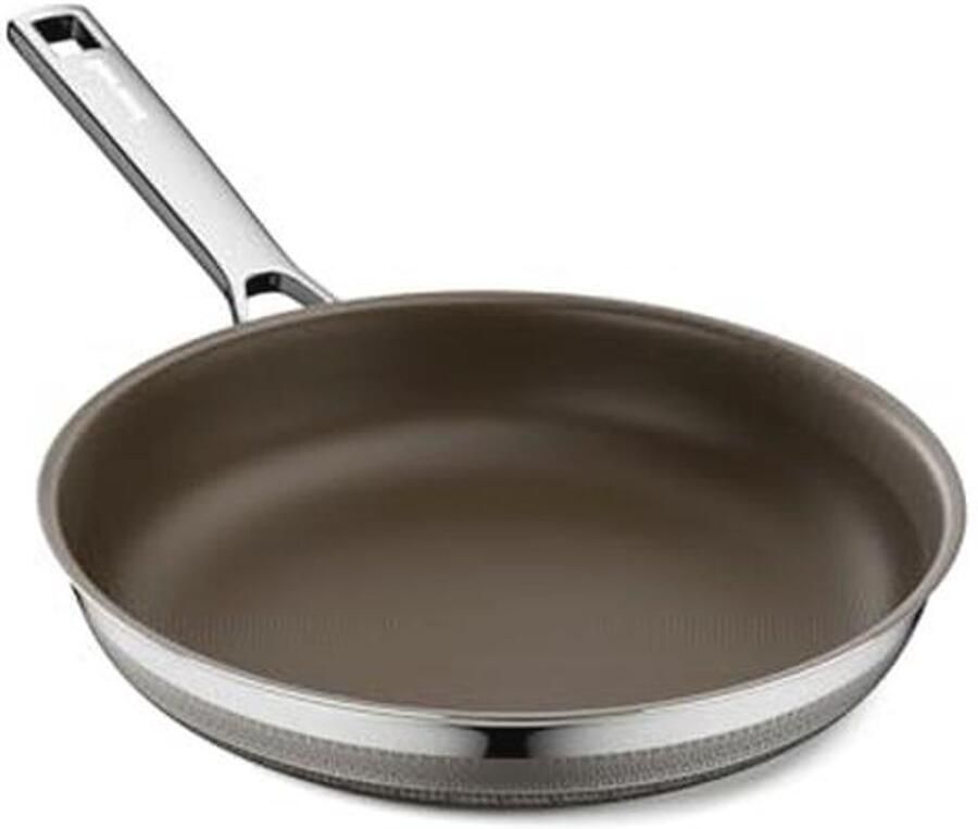 Keramische braadpan 20 cm met antiaanbaklaag ovenbestendig geschikt voor inductie en andere warmtebronnen