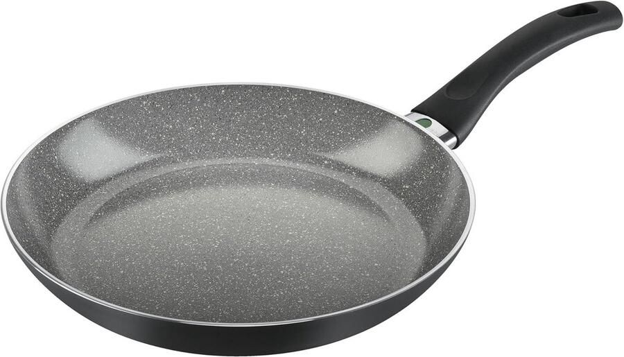 Keramische braadpan 28 cm van aluminium met krasbestendige coating en Thermopoint warmte-indicator geschikt voor inductie