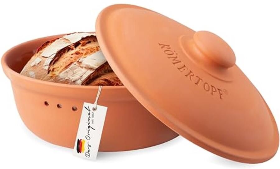 Keramische Broodpan Ø 30 cm Ideaal Voor Vers Brood Bewaren