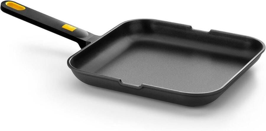 Keramische Grillpan 28 cm Rechthoekig met Antiaanbaklaag voor Alle Warmtebronnen