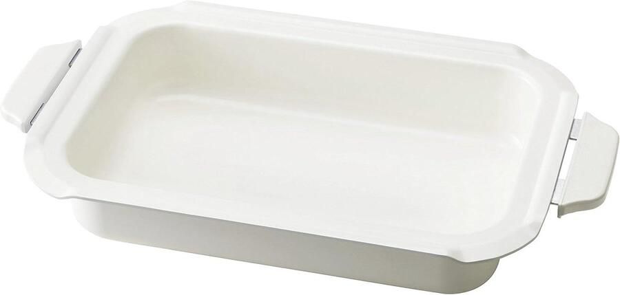 Keramische Grillplaat Bakplaat Plaat Koken op Hete Plaat Non-stick Coating 300mm Diameter Wit