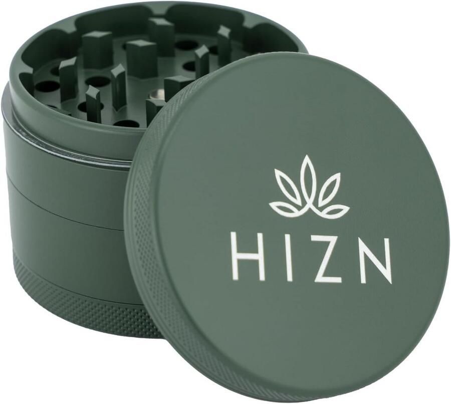 Keramische Grinder Ø 63mm 4-delig Hechtvrij & Hygiënisch Inclusief Accessoires