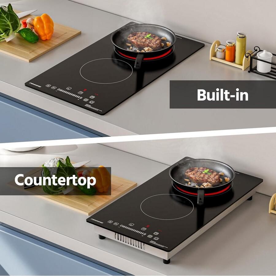 Keramische Inbouwkookplaat met Sensor Touch-bediening en Timer