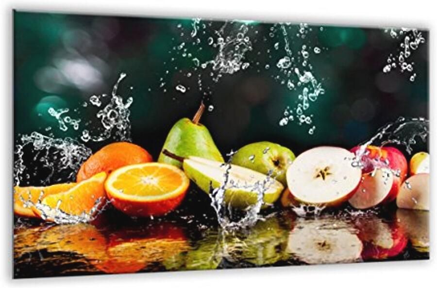 Keramische Inductiekookplaat Cover 80 cm x 52 cm Grote Snijplank en Splashback Universele Werkbladbeschermer van Geharde Glas