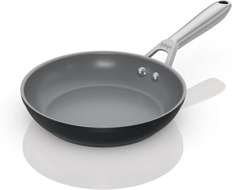 Keramische koekenpan 20 cm Krasbestendig en PTFE-vrij kookgerei voor alle kookplaten