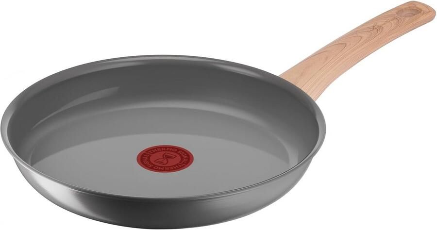 Keramische Koekenpan 24 cm Antiaanbak & Snelle Warmteverdeling Geschikt voor Alle Warmtebronnen