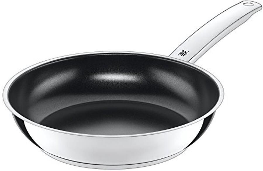 Keramische Koekenpan 24 cm met TransTherm bodem Geschikt voor alle warmtebronnen