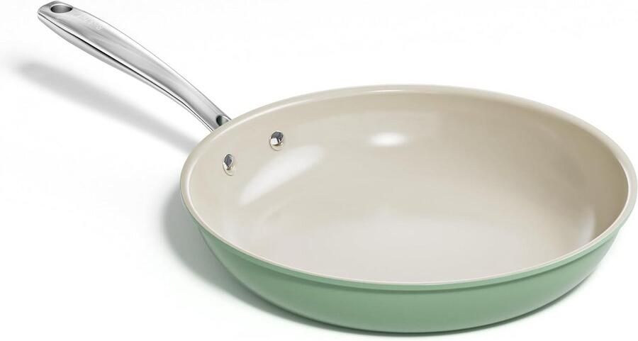 Keramische Koekenpan 28 cm met Extreem Goede Antiaanbaklaag voor Inductie