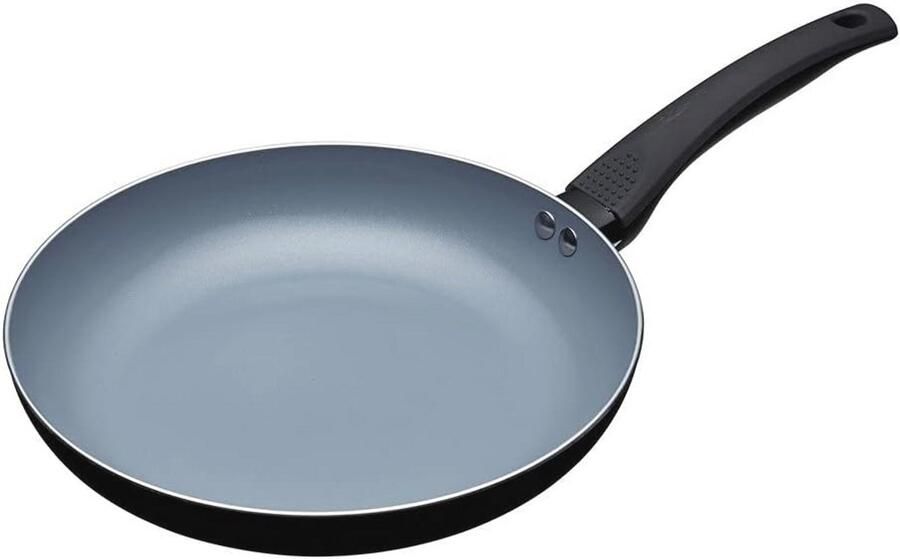 Keramische Koekenpan 30 cm met Antiaanbaklaag Duurzaam Aluminium voor Gezond Koken