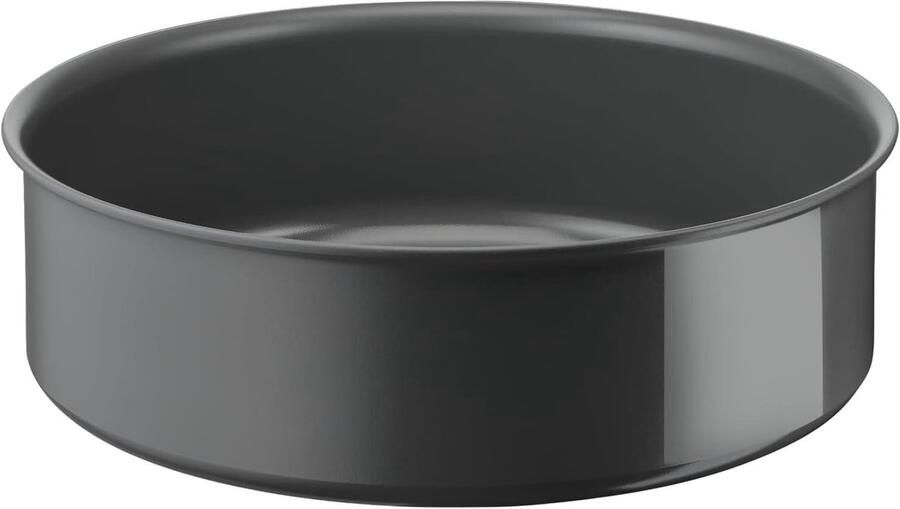 Keramische Koekenpan Afneembaar Handvat Gezond Koken Thermo-Signal Technologie 24 cm Zwart
