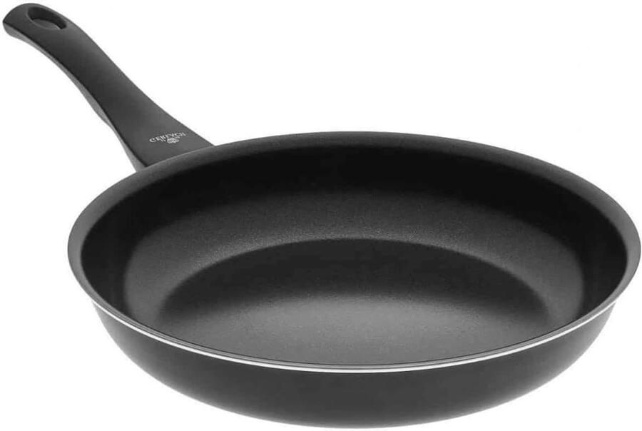 Keramische Koekenpan Aluminium Snel Eten Bereiden Dubbele Keramische Coating 20 cm Zwart