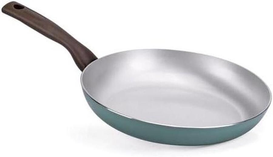 Keramische Koekenpan Antiaanbak Pan Lekker Koken Natuurlijke Coating 26 cm Aqua Groen