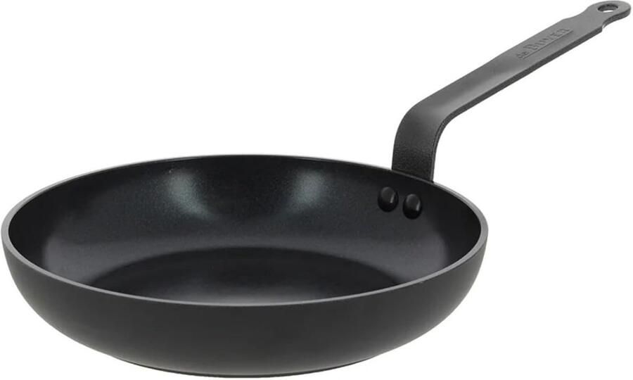 Keramische Koekenpan Antiaanbakpan Bakken en braden Keramische coating 24 cm Zwart