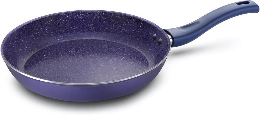 Keramische Koekenpan Antiaanbakpan Gezond Koken Extra Harde Coating 22 cm Blauw