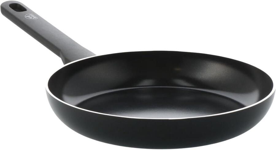 Keramische Koekenpan Antiaanbakpan PFAS-Vrij Gezond Koken Thermolon Coating 30 cm Zwart