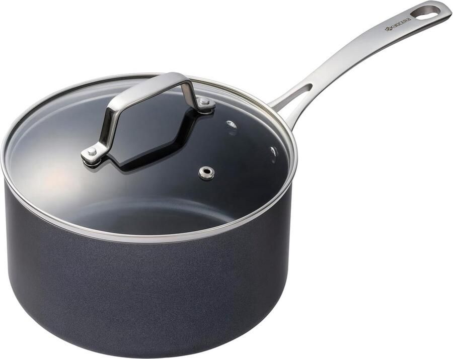 Keramische Koekenpan en Kookpan 20 cm PFAS- en PTFE-vrij Geschikt voor Alle Warmtebronnen