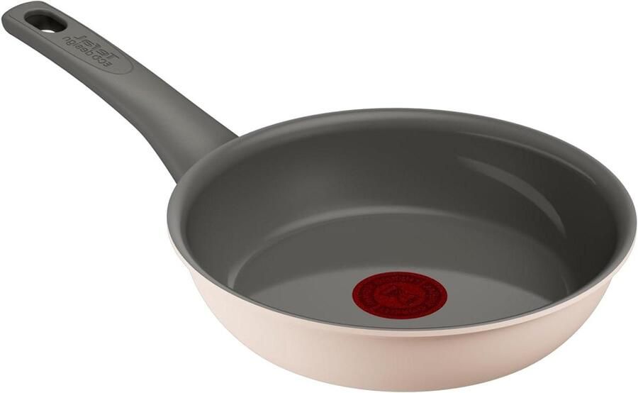 Keramische Koekenpan Inductie Dagelijks Koken Inoceram Antiaanbaklaag 20 cm Grijs