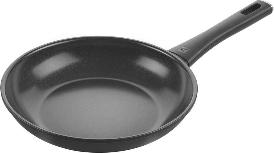 Keramische Koekenpan Kookpan Aluminium Gelijkmatig Bakken Titanium Primer 20 cm Diameter Zwart