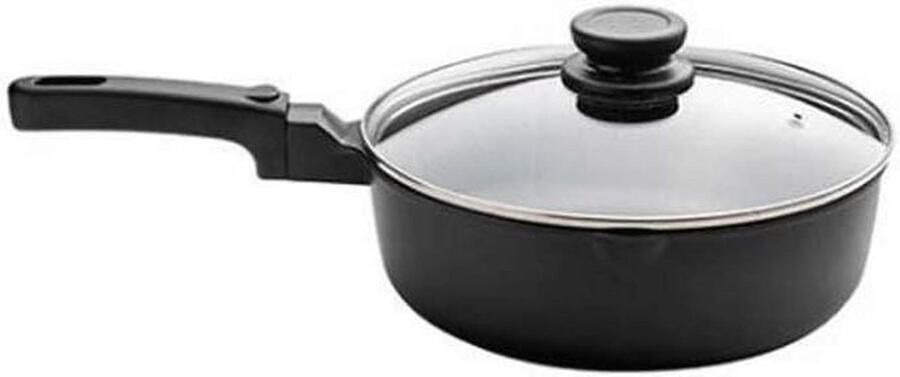 Keramische Koekenpan Wok Roerbakpan Koken op Fornuis Anti-aanbaklaag Inductie Compatibel Koperkleurig