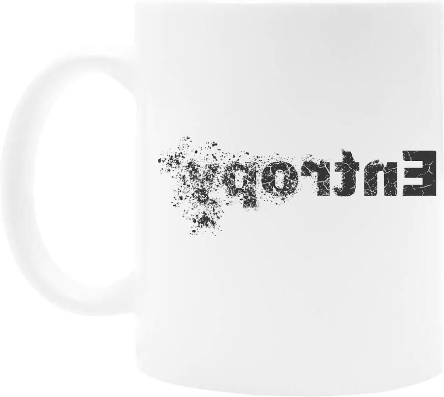Keramische Koffiemok Drinkmok Witte Mok Warme Drank Genieten Superieure Printtechnologie 300 Milliliter Wit