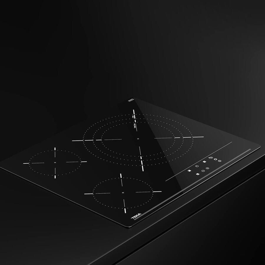Keramische Kookplaat 3 Pits 60 cm met Touch-Bediening en Stopwatch