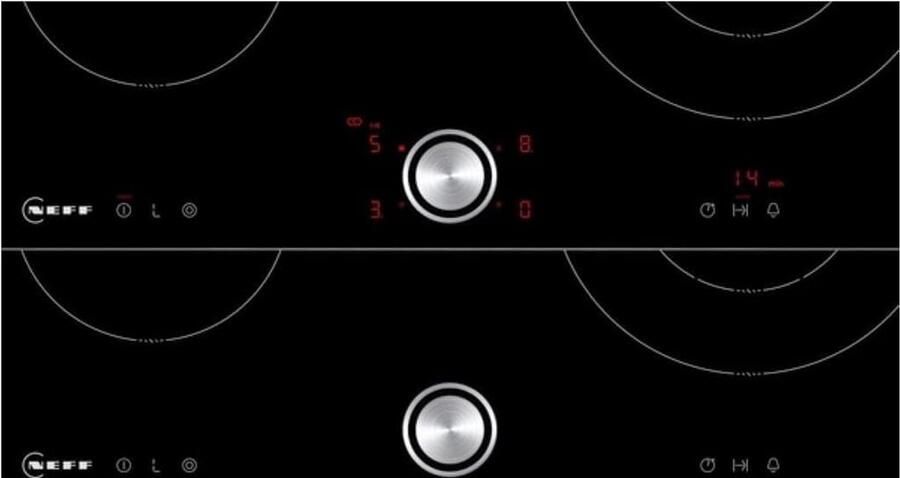 Keramische Kookplaat 60 cm Zwart met TwistPad Zonder Frame en Braadzone