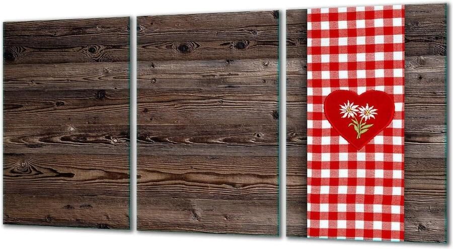Keramische Kookplaat Covers Glasplaat Beschermers Keuken Beschermen Krasbestendig Gehard Glas 30 x 52 cm BRON