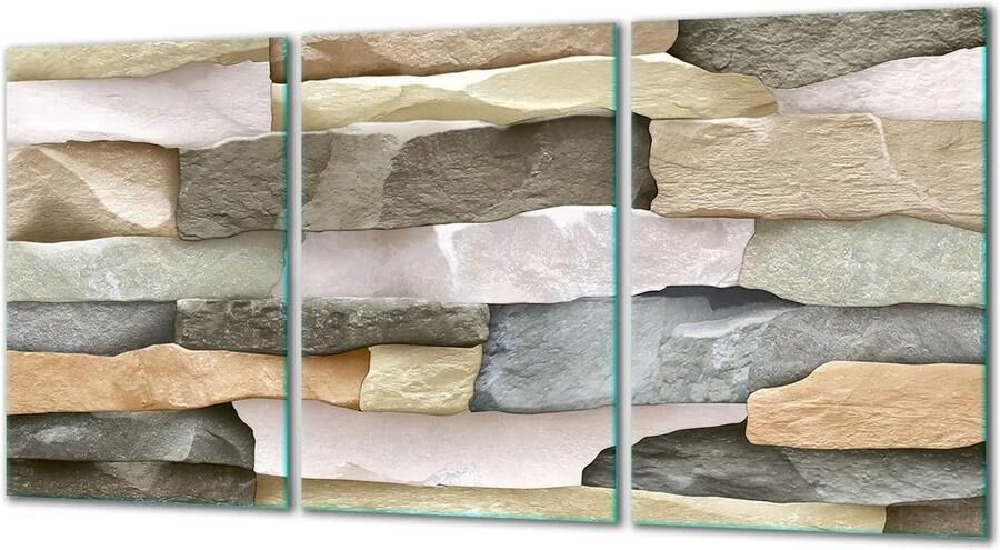 Keramische Kookplaat Covers Kookplaat Beschermers Keuken Beschermen Gehard Glas 3x30x52 cm Grijs