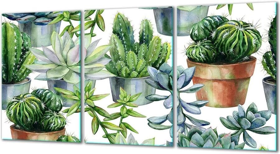 Keramische Kookplaat Covers Kookplaat Beschermers Keuken Beschermen Gehard Glas 3x30x52 cm Groen
