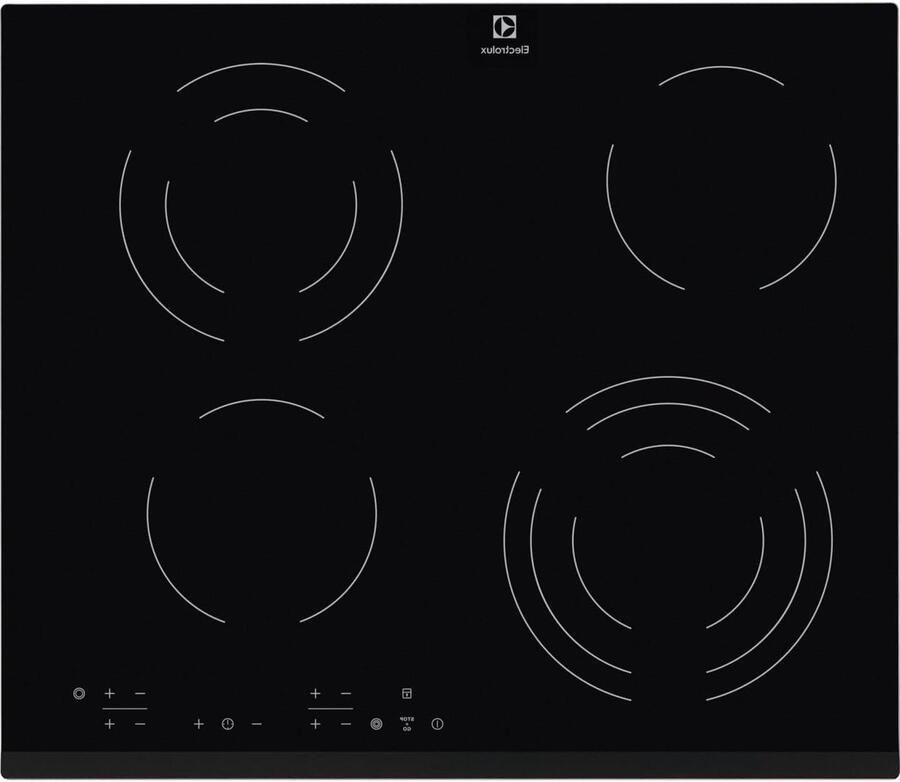 Keramische Kookplaat Elektrische Kookplaat Snel Koken Automatische Snelverwarming Eén Maat Zwart