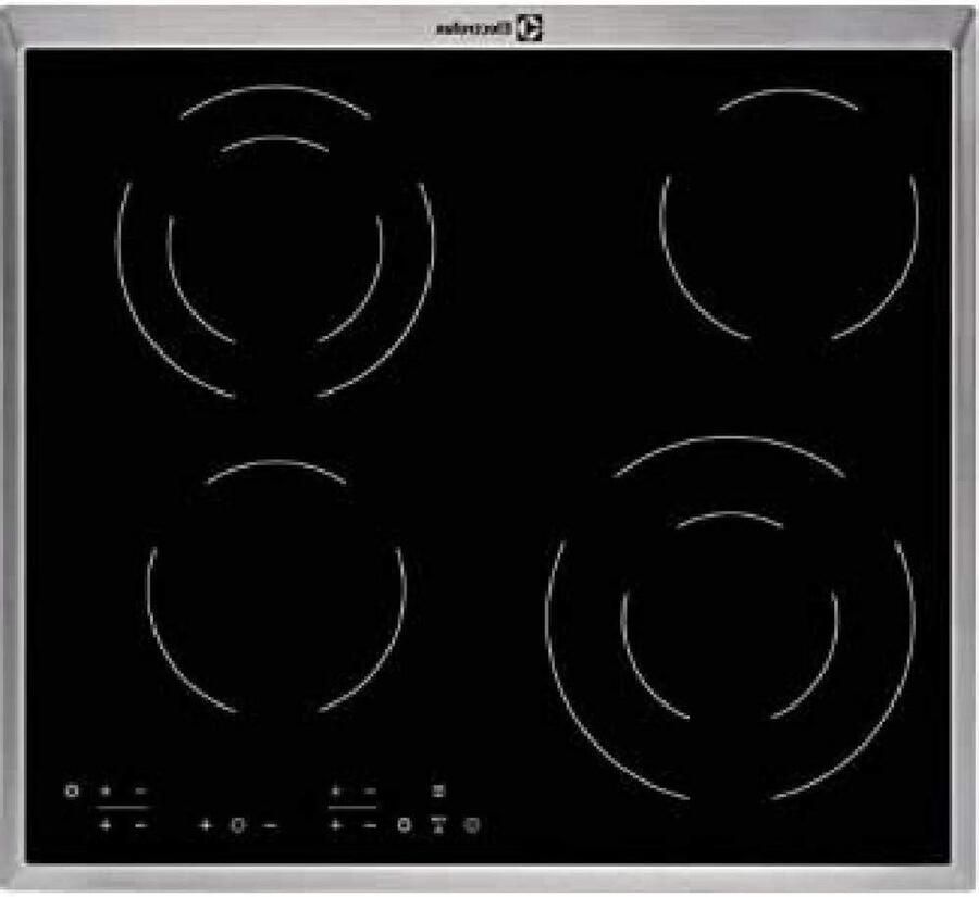 Keramische Kookplaat Inbouw Kookplaat Thuis Koken Digitale Touch Bediening 4 Zones Zwart