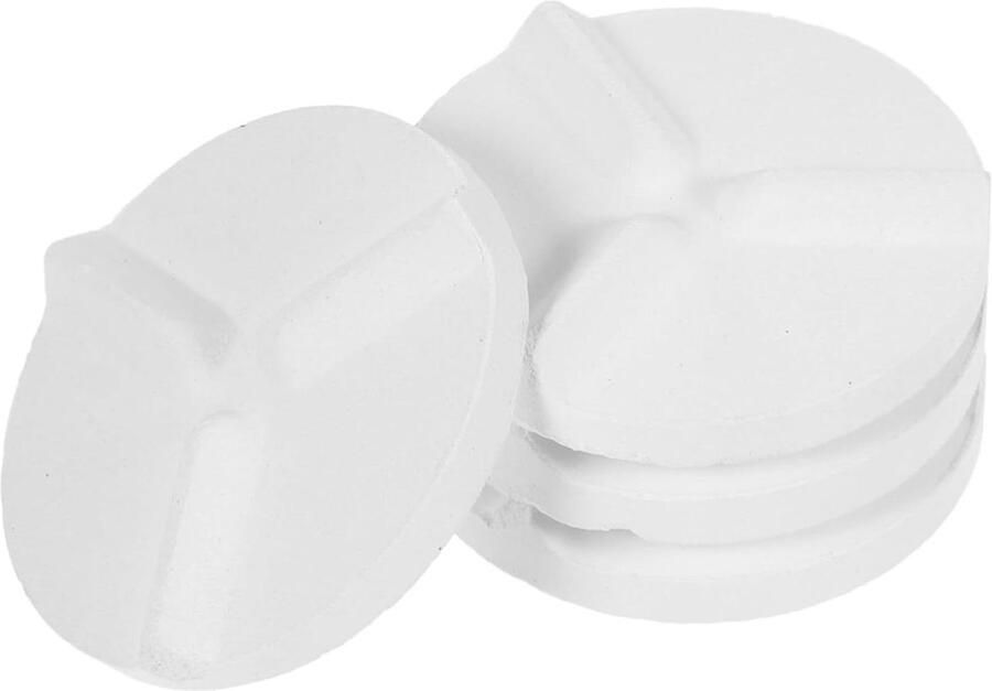 Keramische Matjes Oven Steunmat Aardewerk Keramiek Bakken Vuurvast Aluminiumoxide 7.5 cm Diameter Wit