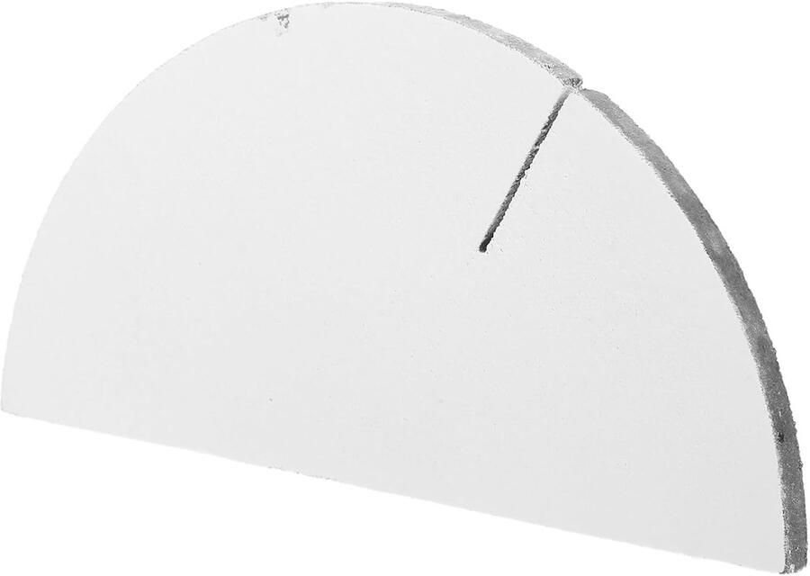 Keramische Oven Mat Bakplaat Steun Glazuur Bakken Hittebestendig Siliciumcarbide 25 x 12.5 cm Multicolor