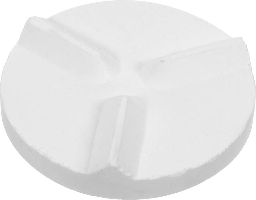 Keramische Oven Mat Hittebestendig Pad Pottenbakken Bakken Duurzaam Aluminiumoxide 5.5 x 5.5 cm Wit