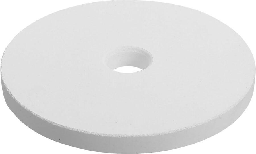 Keramische Oven Mat Vuurvaste Onderlegger Pottenbakken Glazuur Bakken Herbruikbaar Hittebestendig 11.5 cm Diameter Grijs