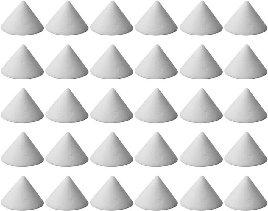 Keramische Oven Steunnagels Pottenbakkers Oven Pinnen Keramiek Bakken Hittebestendig Aluminiumoxide 1.5 x 1.5 x 1.2 cm