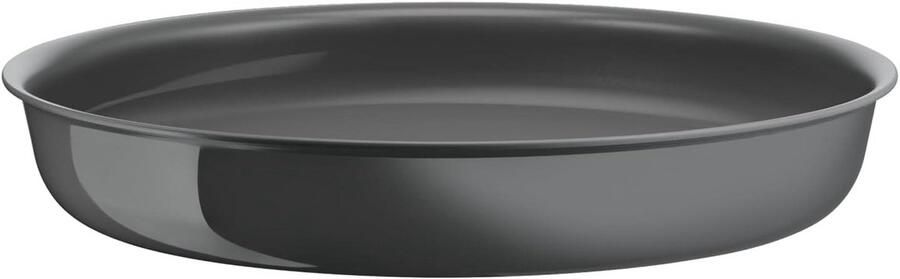 Keramische pan met antiaanbaklaag 28 cm afneembare handgreep 100% gerecycled aluminium geschikt voor alle warmtebronnen
