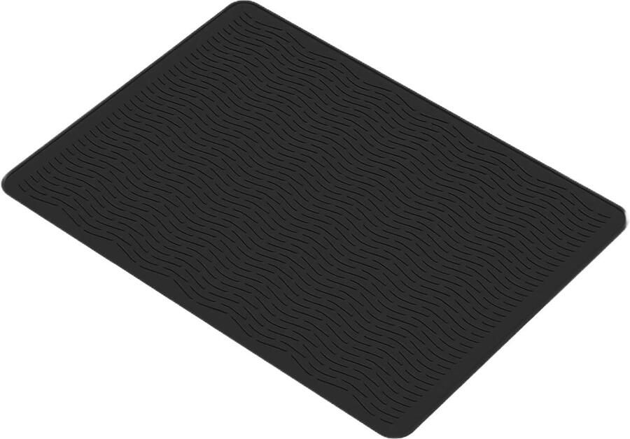 Keramische Pannenbeschermer Kookplaat Bescherming Directe Werkruimte Hittebestendig tot 230°C 70 x 50 cm Zwart