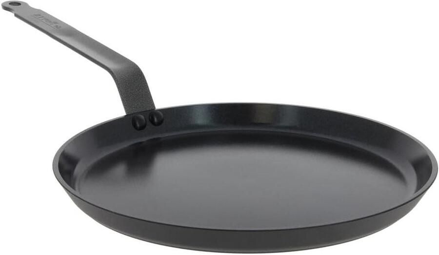Keramische Pannenkoekenpan Crêpe Pan Pannenkoeken Bakken PFAS-vrije Antiaanbaklaag 30 cm Zwart