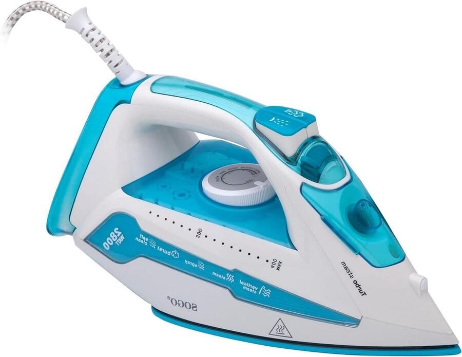 Keramische Plancha Bakplaat Grill Professioneel Koken Hoge Wattage 0.35 L Blauw
