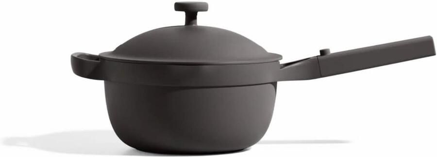 Keramische sauspan Kookpan met deksel Veelzijdig koken Antiaanbaklaag 24 Liter Char
