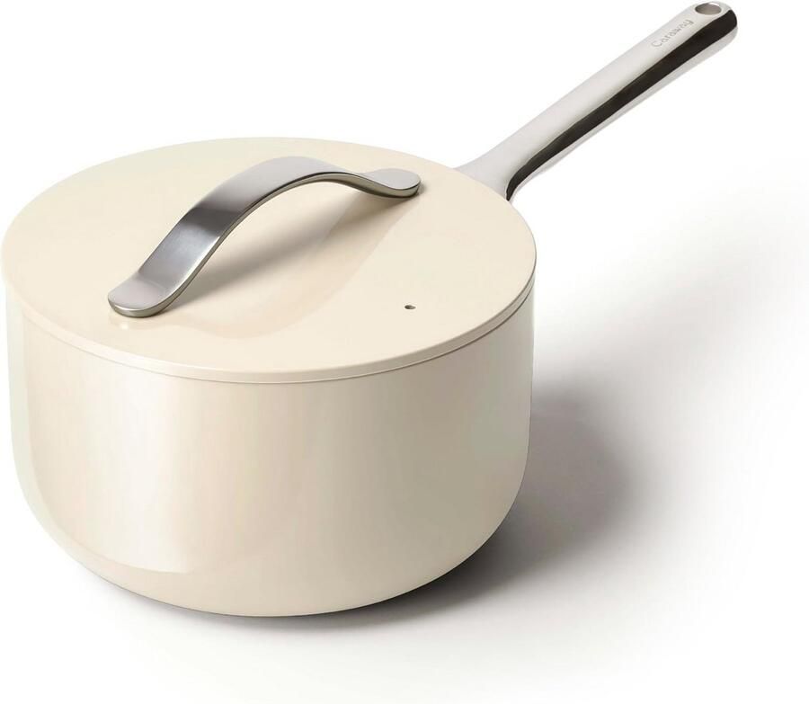Keramische Sauspan met Antiaanbaklaag (3 Qt) Niet Giftig en Geschikt voor Alle Kookplaten