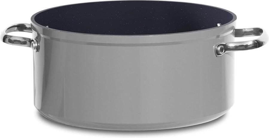 Keramische Soeppan Voorraadpot Kookpan Gezond Koken PFAS-vrije Coating 5 Quarts Blauw