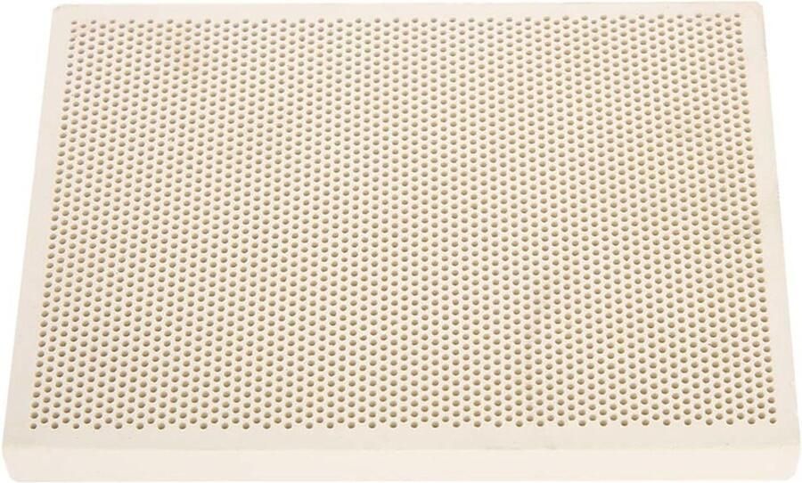 Keramische Soldering Plate Honeycomb Soldering Board voor Sieraden Verf en Droogtechnieken 135 x 95 x 13 mm Ideaal voor Gasfornuis en Hobbyprojecten