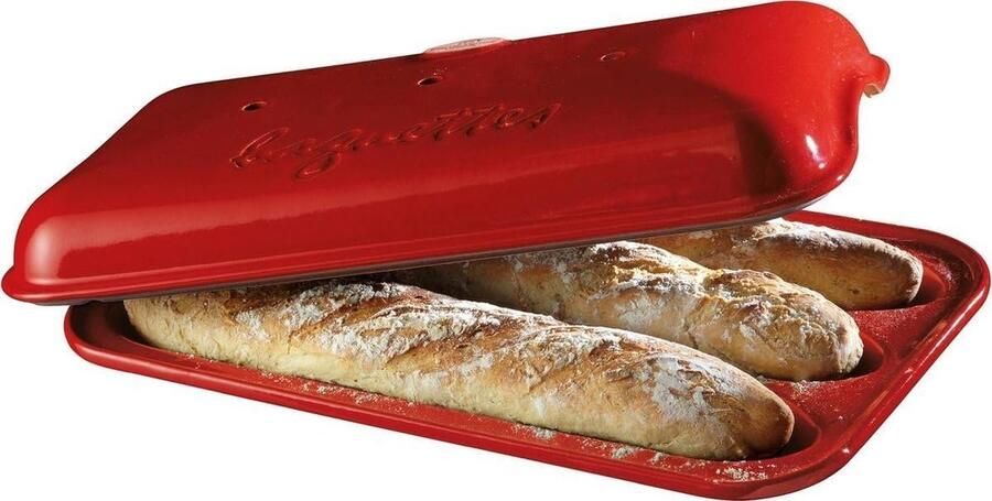 Keramische Stokbroodvorm met Deksel voor Knapperige Broden