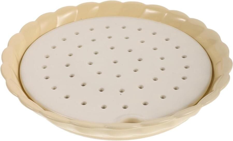 Keramische Stoomplaat Stoommandje Vis Gezond Koken Efficiënte Stoomafvoer 217 cm Meerkleurig